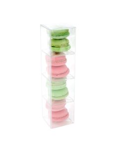 NBS6 Crystal Clear Nested Boxes – 2 1/16” x 2 1/16” x 8 1/8” -4 inner/1 outer