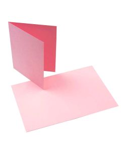PC204 Basis Pink Cover Stock 80# – 4 ¼” x 5 ½”