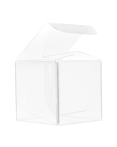 PLB104 Crystal Clear Pop-N-Lock Boxes – 2” x 2” x 2”