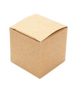 PLB104K Kraft Pop & Lock Box - 2" x 2" x 2"