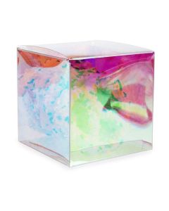 PLB105I Iridescent Pop & Lock Boxes - 3 1/2" x 3 1/2" x 3 1/2"