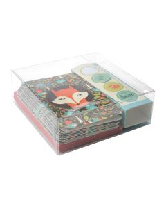 PLB198 Crystal Clear Pop-N-Lock Boxes – 5 5/8” x 5 5/8” x 2”