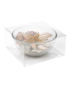 PLB204 Crystal Clear Pop-N-Lock Boxes – 6 1/8” x 6 1/8” x 3”
