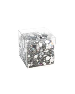 PLB58 Crystal Clear Pop-N-Lock Boxes – 3” x 3” x 3”