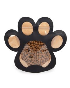 SP69PZ Paw Shaped Zipper Pouch - 8" x 3" x 7"
