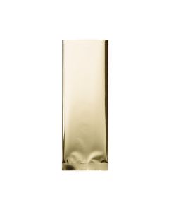 SVP38G Shimmer Gold Premium Metallized Heat Seal Bags 2.6 Mil – 3” x 8”