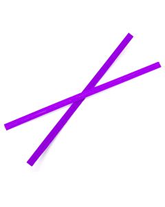 TT6VI Violet Paper Twist Tie - 6" x 5/32"