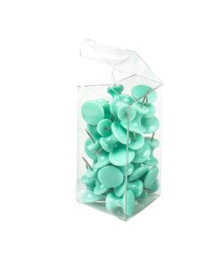 VB292 Crystal Clear Value Boxes – 1 ½” x 1 ½” x 3”