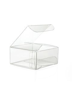 VB295 Crystal Clear Value Boxes – 2” x 2” x 1”
