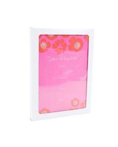 WGWG1 Gloss White Paper Window Box – 5 3/8” x 7 3/8” x 5/8”