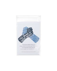 Z3C46 3 Mil Crystal Clear Zip Bags – 4” x 6”