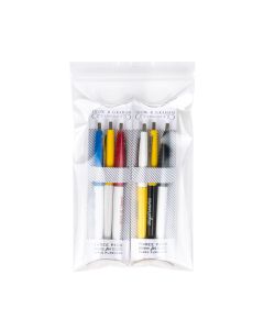 Z3C58 3 Mil Crystal Clear Zip Bags – 5” x 8”