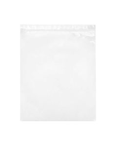 Z3R810 3 Mil Crystal Clear Zip Bags – 8” x 10” (Round Hang Hole)