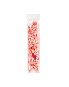 Z4R312 4 Mil Crystal Clear Zip Bags – 3” x 12” (Round Hang Hole)