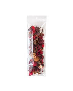 Z4R412 4 Mil Crystal Clear Zip Bags – 4” x 12” (Round Hang Hole)