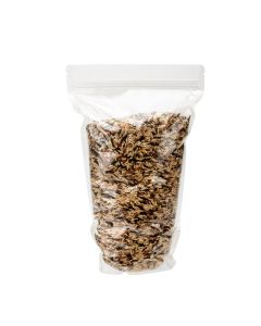 ZBG6H11 Standard Clear Stand Up Zipper Pouch – 7 7/16” x 4 ½” x 11 9/16”