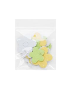 ZC22V 2 Mil Crystal Clear Zip Bags – 2” x 2” (With Vent Hole)