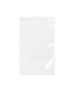 ZC45V 2 Mil Crystal Clear Zip Bags – 4” x 5” (With Vent Hole)