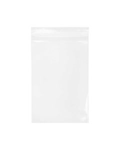 ZC57 2 Mil Crystal Clear Zip Bags – 5” x 7”
