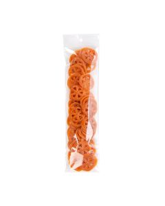 ZR23Q10 2 Mil Crystal Clear Zip Bags – 2 ¾” x 10” (Round Hang Hole)