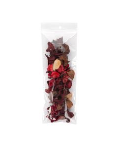 ZR38V 2 Mil Crystal Clear Zip Bags – 3” x 8” (Round Hang Hole - With Vent Hole)