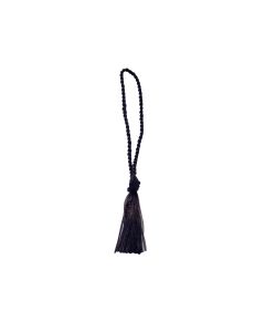 TS-BROWN 3 1/2" Brown Bookmark Loop w 2" Rayon Tassel