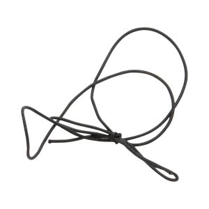10SB Solid Black Elastic Stretch Loop - 10