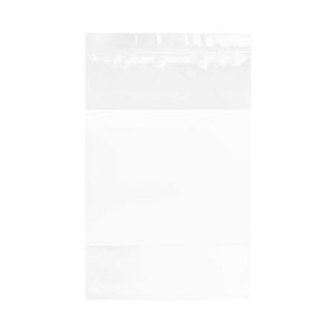 2WE810 2 Mil Polyethylene Zipper Bag – 8” x 10” (White Block)