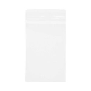 6PE23 6 Mil Polyethylene Zipper Bag – 2” x 3”