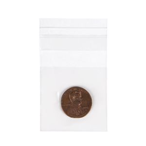 B1X1 Flap Seal Bags – 1 5/8” x 1 ½”