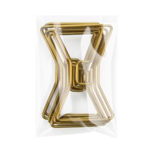 B1X1NF Crystal Clear No Flap Bags – 1 ½” x 1 9/16”