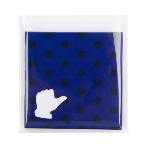 B3X3NF Crystal Clear No Flap Bags – 3” x 3 1/8”