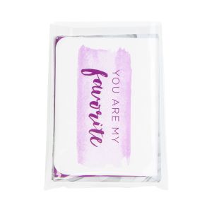 B4X5NF Crystal Clear No Flap Bags – 4” x 5 1/8”