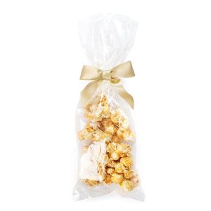 BGBFCB2 Home Compostable ECO Clear Flat Heat Seal Crinkle Bag - 5