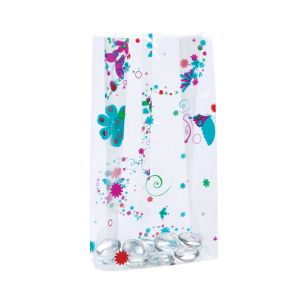 CG3BF Butterfly Printed Gusset Bag - 3 1/2