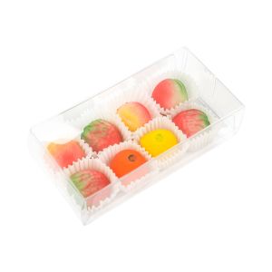 CNDY230 Chocolate & Truffle Box Set w/Insert (Holds 8 Standard Chocolates) – 2 ¾” x 5 ½” x 1 7/16”