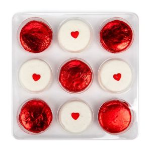 CTBS33O Round Cookie Tackle Box Set (9 Cavities) - 7 5/16