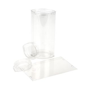 CTES26 Crystal Clear Tube Kit – Eye Shaped – 3 1/16” x 2 1/16” x 6 1/16”