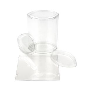 CTES36 Crystal Clear Tube Kit – Eye Shaped – 4 5/8” x 3 1/16” x 6 1/16”