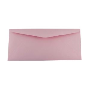 E10930P Ashley #10 Envelope – Pink Wove - 4 ⅛” x 9 ½”