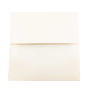 E261 Linen Texture Square Envelopes 70# Cream - 5 1/2