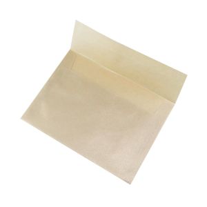 E301G Light Gold Translucent Vellum A7 Envelope 30# - 5 1/4