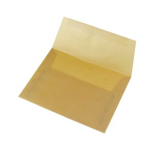 E311 Gold Translucent Vellum A6 Envelope 30# - 4 3/4