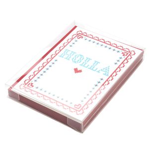 FB15 Crystal Clear Boxes – 5 3/8” x 7 3/8” x 1”