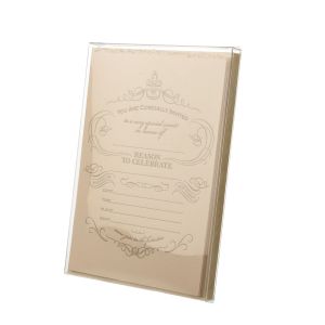 FB4 Crystal Clear Boxes – 5 3/8” x 7 3/8” x ½”