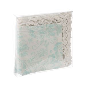 FB48 Crystal Clear Boxes – 5 5/8” x 5 9/16” x 1”