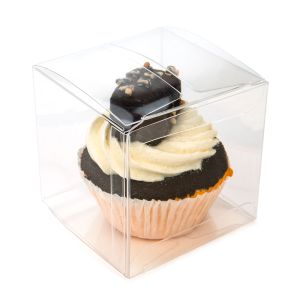 FB58 Crystal Clear Boxes – 3” x 3” x 3”