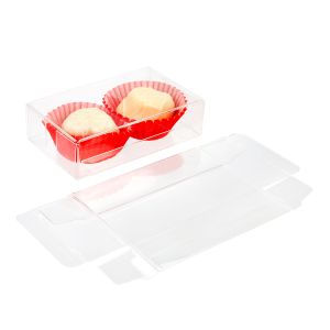 FB91 Crystal Clear Boxes – 2 1/8” x 3 5/8” x 1”