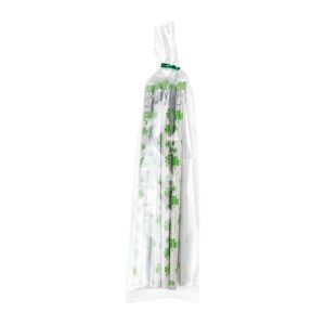 FDAGB11 Crystal Clear Side Gusset Bag – 2 5/8” x 1 7/8” x 10 ¼”