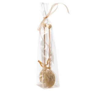 FGPBH10 Heat-Sealable Flat Bottom Gusset Bag with Paper Insert – 1 3/4
